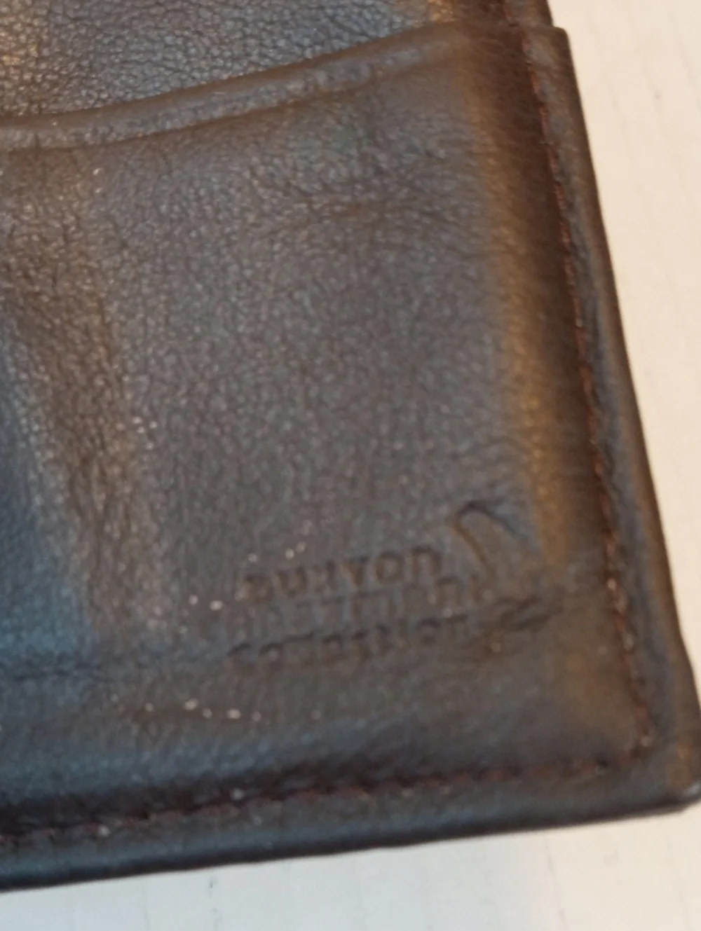Vintage Brown Billfold Wallet Buxton 1980s With Original Price Tags